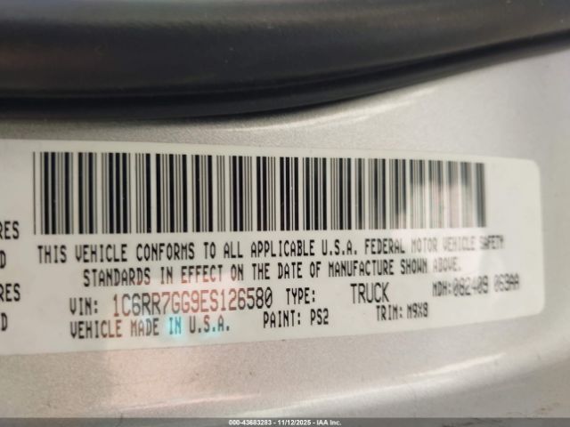 2014 RAM 1500 1C6RR7GG9ES126580 Photo 8