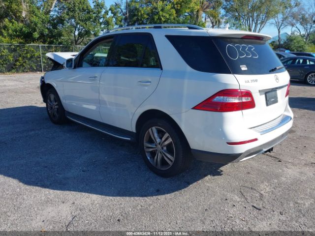 2015 MERCEDES-BENZ ML 350 4JGDA5JB0FA570333 Photo 2