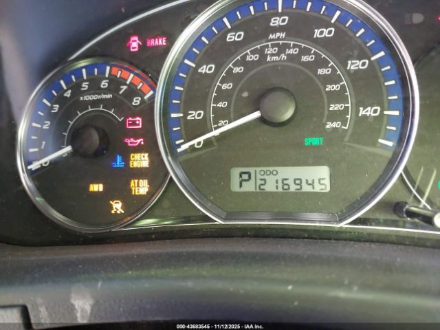 2010 SUBARU FORESTER JF2SH6CC6AH734639 Photo 6