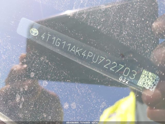 2023 TOYOTA CAMRY 4T1G11AK4PU722703 Photo 8