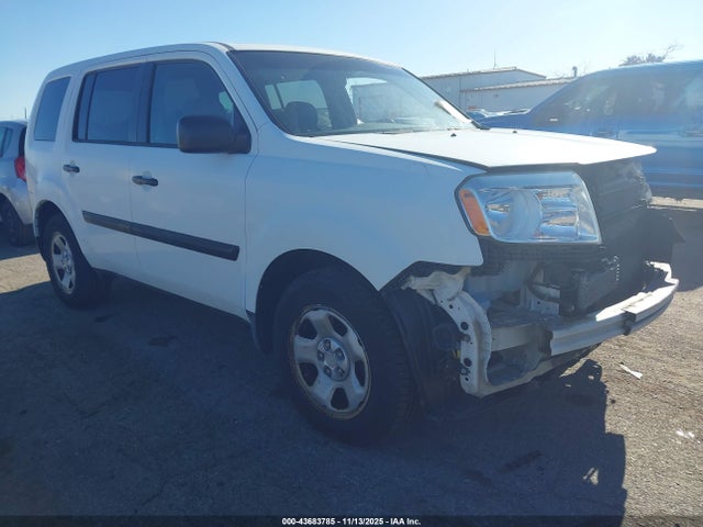 43683785 :رقم المزاد ، 5FNYF4H29CB037729 vin ، 2012 Honda Pilot Lx مزاد بيع
