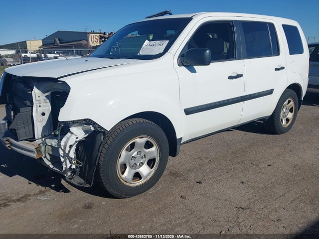 Aukcja sprzedaży 2012 Honda Pilot Lx, vin: 5FNYF4H29CB037729, numer aukcji: 43683785