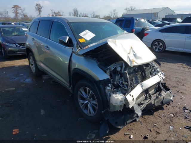2016 TOYOTA HIGHLANDER 5TDZKRFH3GS123978