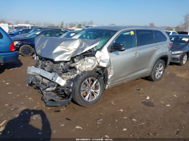 2016 TOYOTA HIGHLANDER 5TDZKRFH3GS123978 Photo 1