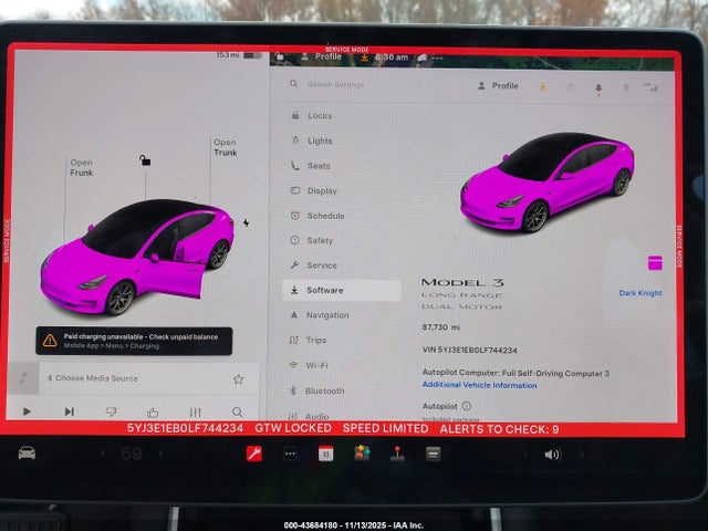 2020 TESLA MODEL 3 5YJ3E1EB0LF744234 Photo 6
