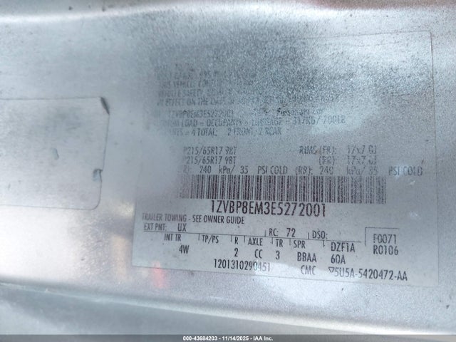 Ford Mustang V6 Premium 2014 1ZVBP8EM3E5272001 Image 9