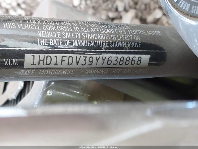 2000 HARLEY-DAVIDSON FLHR 1HD1FDV39YY638868 Photo 9