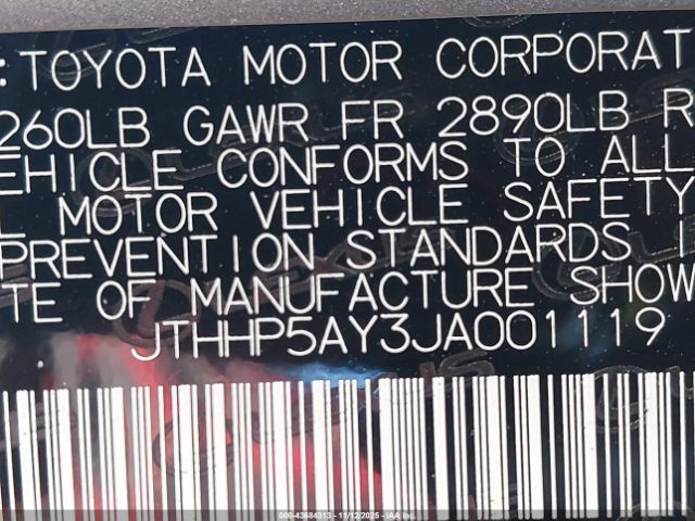 2018 LEXUS LC 500 JTHHP5AY3JA001119 Photo 8