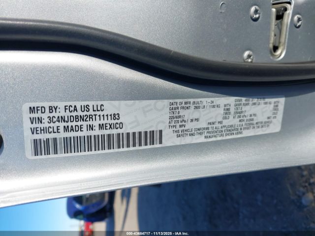 2024 JEEP COMPASS 3C4NJDBN2RT111183 Photo 8