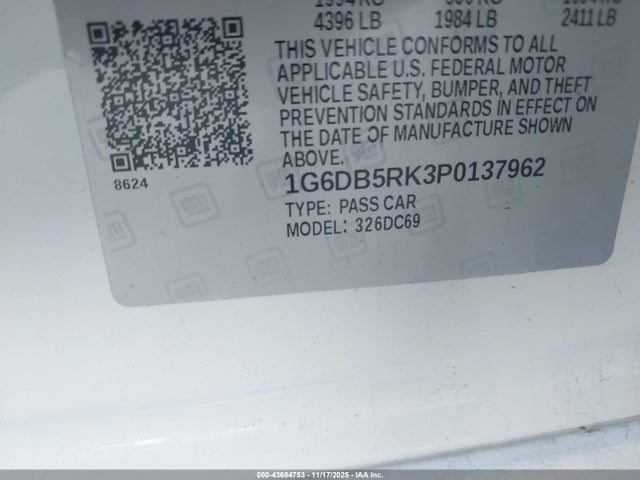 2023 CADILLAC CT4 1G6DB5RK3P0137962 Photo 8