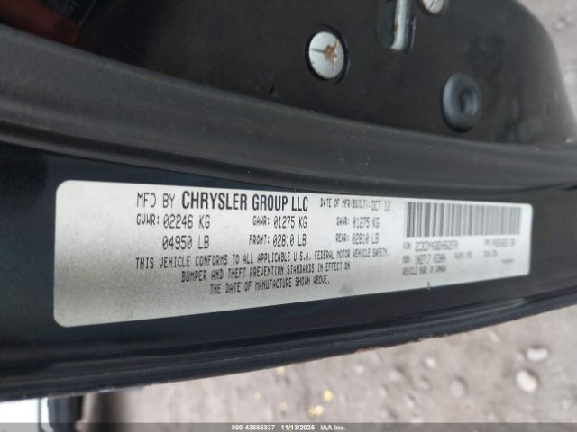 2013 DODGE CHALLENGER 2C3CDYAG8DH562570 Photo 8