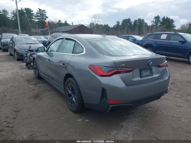 2023 Bmw I4 Edrive40 მანქანა იყიდება აუქციონზე, vin: WBY73AW08PFR45352, აუქციონის ნომერი: 43685428