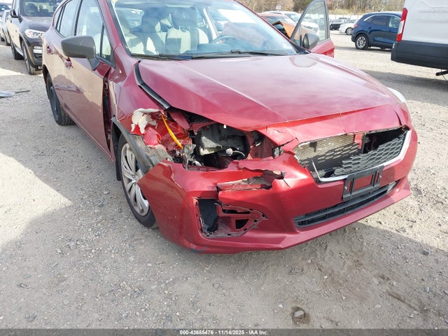 2018 Subaru Impreza 2.0i მანქანა იყიდება აუქციონზე, vin: 4S3GTAA68J3701707, აუქციონის ნომერი: 43685476