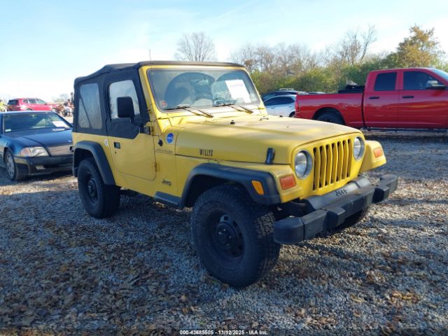 2000 JEEP WRANGLER 1J4FA29P8YP729363