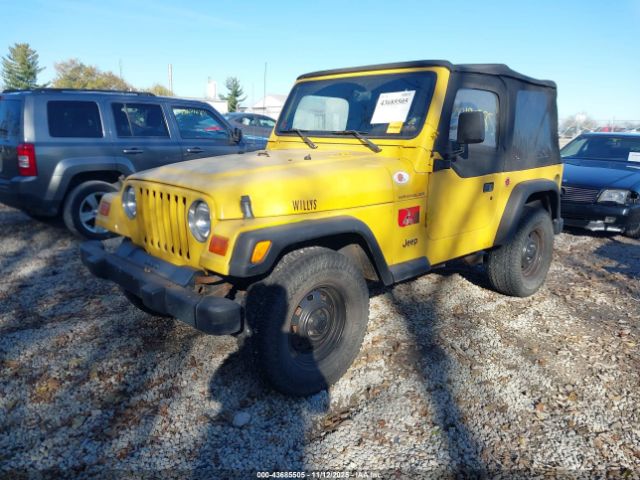 2000 JEEP WRANGLER 1J4FA29P8YP729363 Photo 1