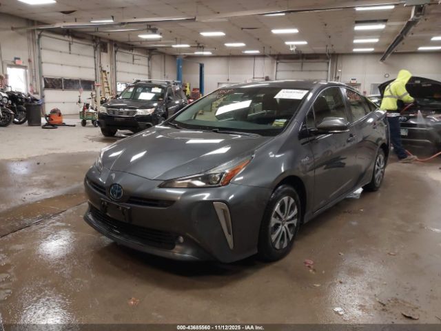 2020 TOYOTA PRIUS JTDL9RFU8L3016452 Photo 1