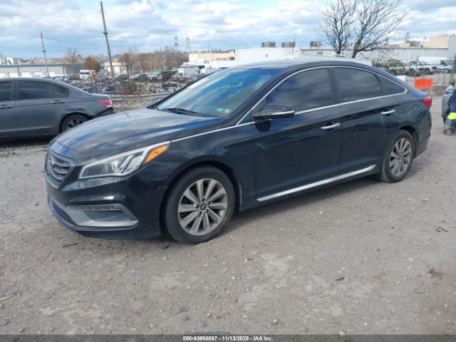 2015 HYUNDAI SONATA 5NPE34AF7FH082232 Photo 1
