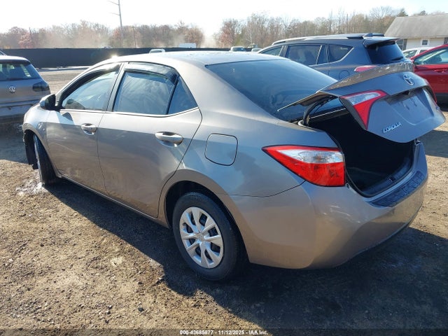 43685877 :رقم المزاد ، 2T1BPRHE2FC303448 vin ، 2015 Toyota Corolla Le Eco مزاد بيع