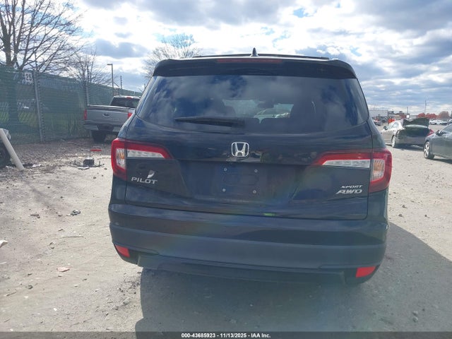 Продажа на аукционе авто 2022 Honda Pilot Awd Sport, vin: 5FNYF6H34NB069477, номер лота: 43685923