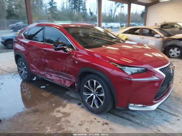 2016 LEXUS NX 200T JTJBARBZ2G2064347