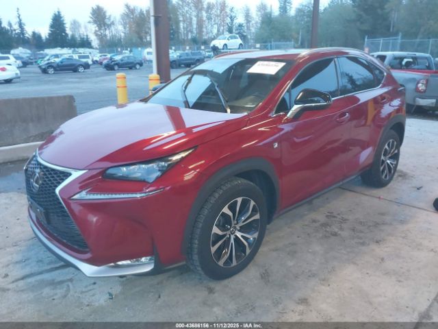 2016 LEXUS NX 200T JTJBARBZ2G2064347 Photo 1