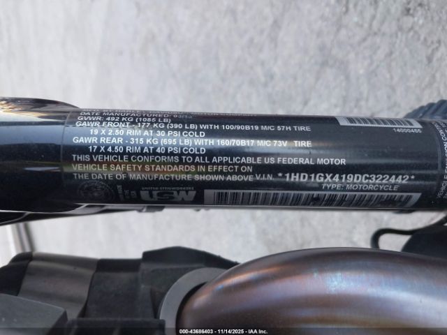 2013 HARLEY-DAVIDSON FXDB 1HD1GX419DC322442 Photo 9
