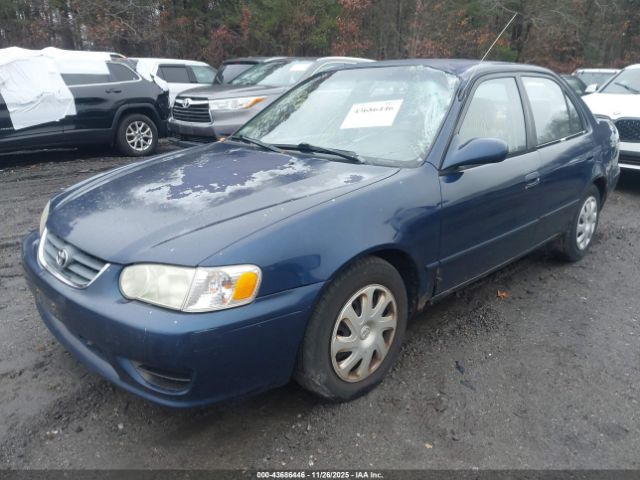 2002 TOYOTA COROLLA 1NXBR12E42Z648378 Photo 1
