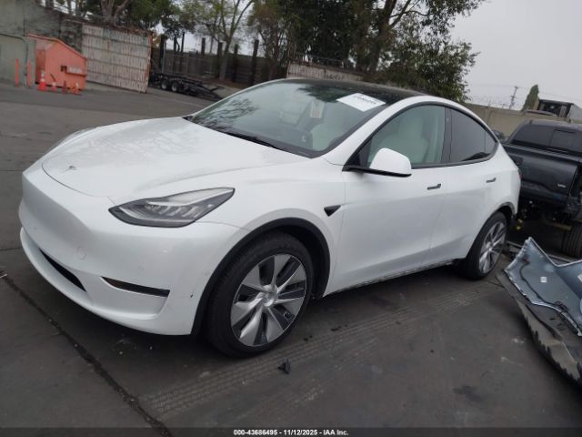 2021 TESLA MODEL Y 5YJYGDEE2MF230950 Photo 1