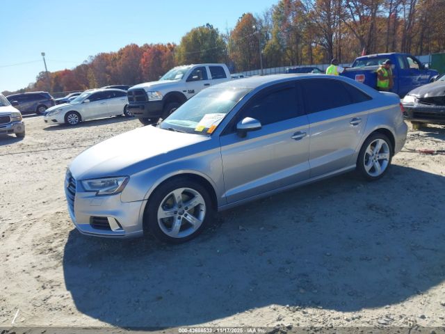 2018 AUDI A3 WAUAUHFF0J1056161 Photo 1