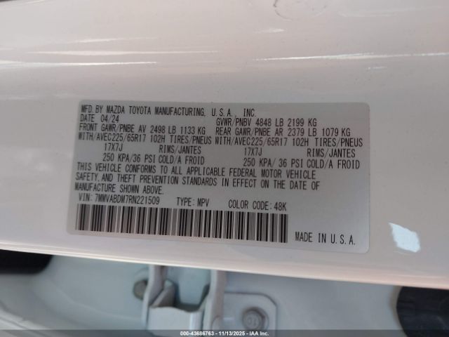 2024 MAZDA CX-50 7MMVABDM7RN221509 Photo 8