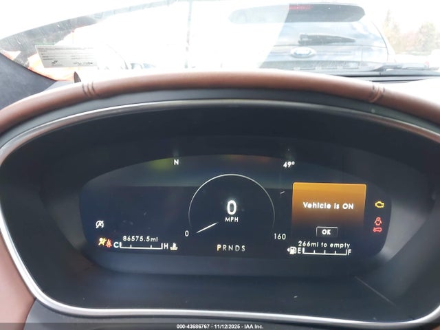 43686767 :رقم المزاد ، 2LMPJ9J9XKBL17976 vin ، 2019 Lincoln Nautilus Black Label مزاد بيع