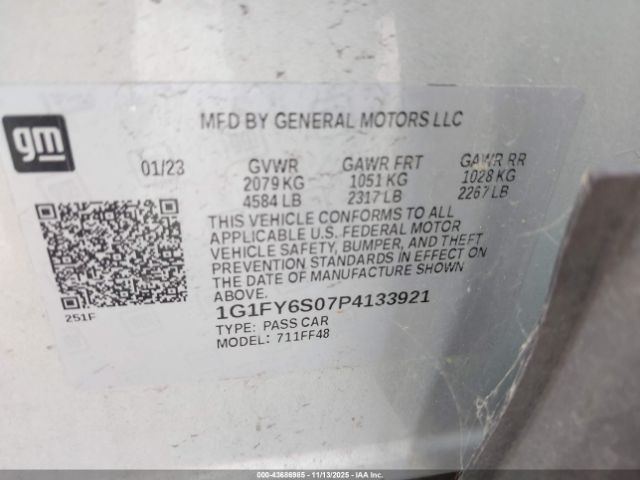 2023 CHEVROLET BOLT EUV 1G1FY6S07P4133921 Photo 8