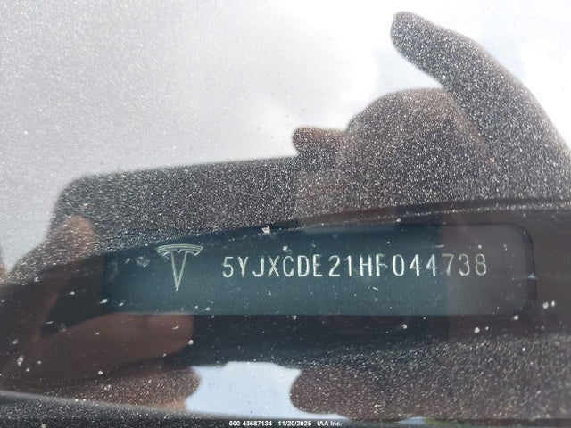 2017 TESLA MODEL X 5YJXCDE21HF044738 Photo 8