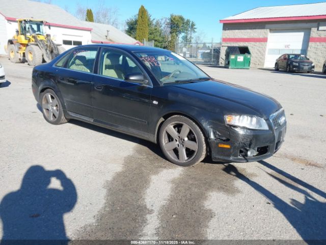 2008 AUDI A4 WAUAH78E98A146745