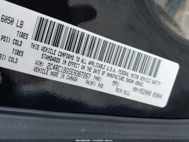 2014 CHRYSLER TOWN & COUNTRY 2C4RC1BG5ER387267 Photo 8