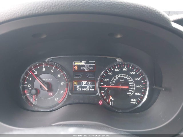 Aukcja sprzedaży 2018 Subaru Wrx Limited, vin: JF1VA1L6XJ8829305, numer aukcji: 43687273