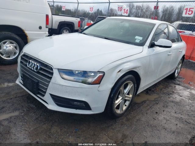 2013 AUDI A4 WAUBFAFL7DN033081 Photo 1