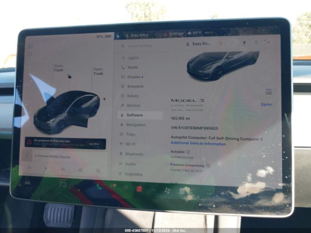 2021 TESLA MODEL 3 5YJ3E1EB8MF995925 Photo 6