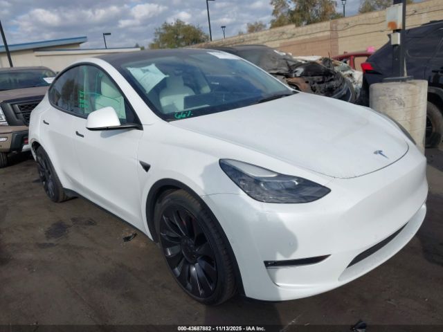2022 TESLA MODEL Y 7SAYGDEFXNF466744