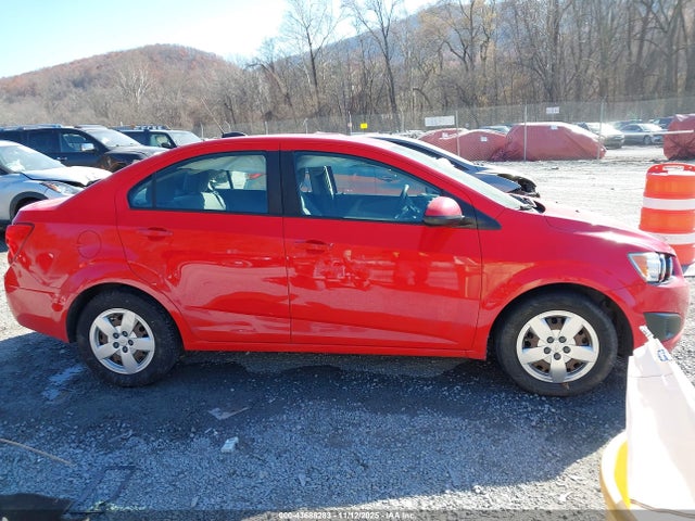 Aukcja sprzedaży 2016 Chevrolet Sonic Ls Manual, vin: 1G1JB5SH7G4128309, numer aukcji: 43688283