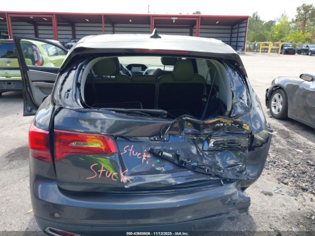 2014 ACURA MDX 5FRYD4H44EB012536 Photo 5