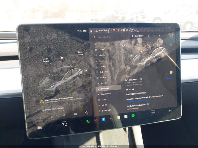 2022 TESLA MODEL 3 5YJ3E1EBXNF277620 Photo 6