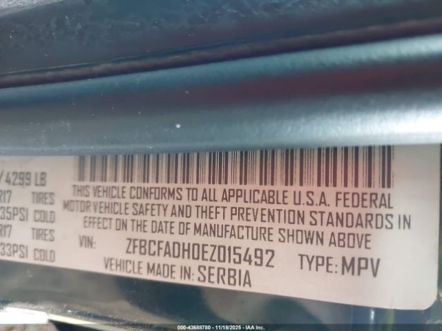 2014 FIAT 500L ZFBCFADH0EZ015492 Photo 8