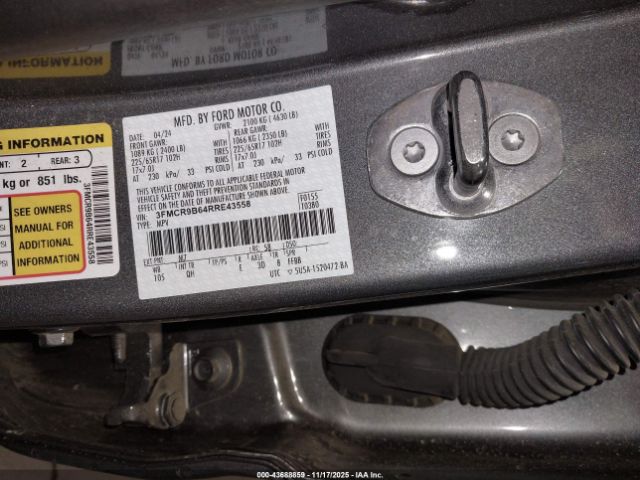 2024 FORD BRONCO SPORT 3FMCR9B64RRE43558 Photo 8