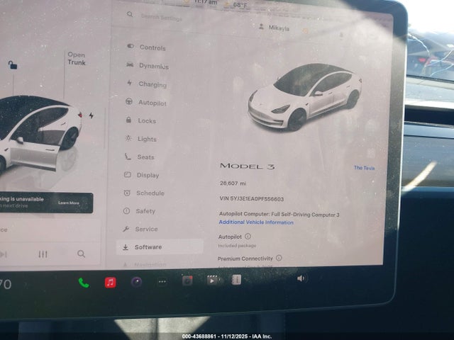 2023 TESLA MODEL 3 5YJ3E1EA0PF556603 Photo 6