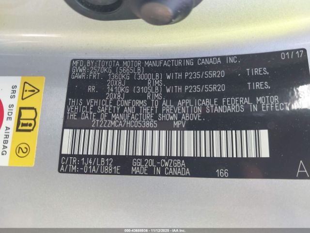 2017 LEXUS RX 350 2T2ZZMCA7HC053865 Photo 8