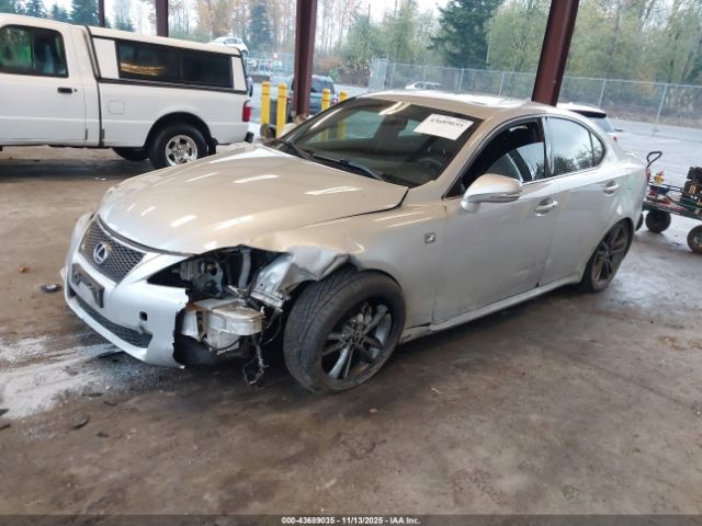 2012 LEXUS IS 250 JTHBF5C23C5163796 Photo 1