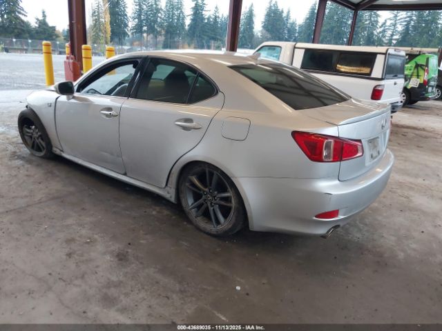2012 LEXUS IS 250 JTHBF5C23C5163796 Photo 2