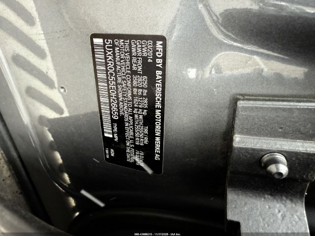 2014 BMW X5 5UXKR0C55E0H26659 Photo 8