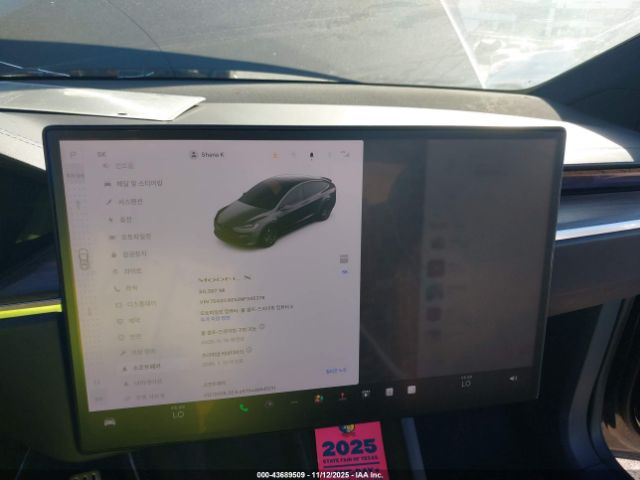 2022 TESLA MODEL X 7SAXCAE52NF345378 Photo 6